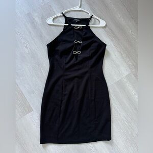Express Bow Halter Mini Shift Dress - Used Once